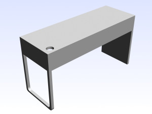 KIDS COMBO DESK 01 Model 3D