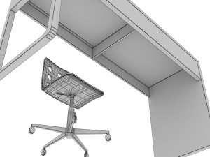 KIDS COMBO DESK 01 Model 3D