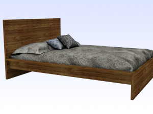MANGO PLATFORM BED 3D 模型