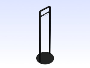 OFFICE COAT RACK Modèle 3D
