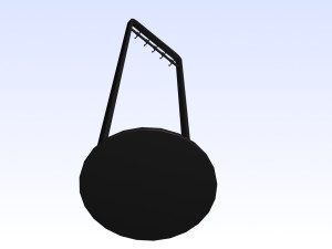 OFFICE COAT RACK Modelo 3D