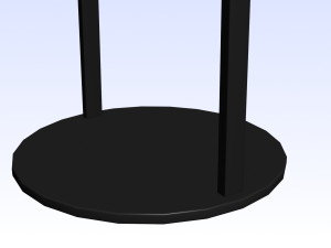OFFICE COAT RACK Modelo 3D