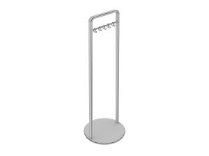 OFFICE COAT RACK Modelo 3D