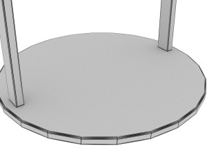 OFFICE COAT RACK Modelo 3D