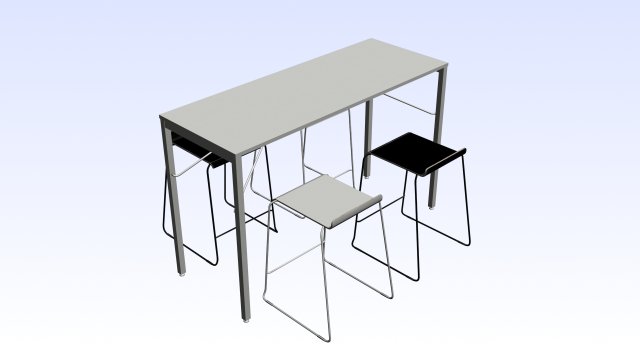 OFFICE COMBO TABLE 01 Modello 3D .c4d .max .obj .3ds .fbx .stl .blend 