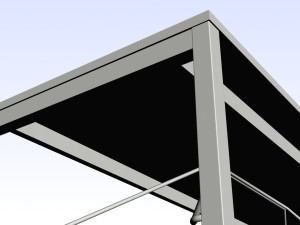 OFFICE COMBO TABLE 01 Modello 3D