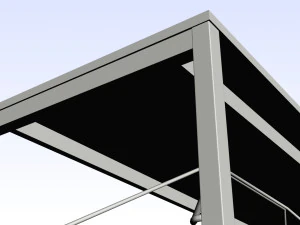 OFFICE COMBO TABLE 01 3D Model