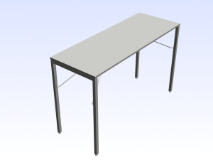 OFFICE COMBO TABLE 01 Modello 3D