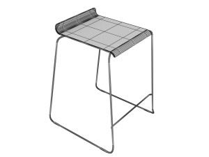 OFFICE COMBO TABLE 01 Modello 3D