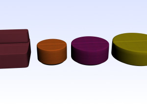 OFFICE SINGLE SOFA Model 3D