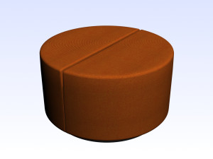 OFFICE SINGLE SOFA Model 3D