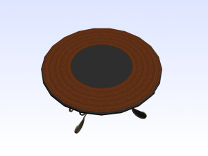 ROSEMONT COCKTAIL TABLE 3D 모델