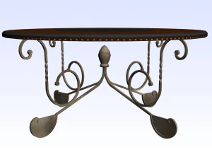 ROSEMONT COCKTAIL TABLE 3D Model