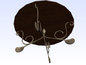 ROSEMONT COCKTAIL TABLE 3D Modell