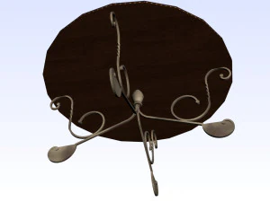 ROSEMONT COCKTAIL TABLE 3D Model