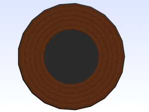 ROSEMONT COCKTAIL TABLE 3D Modell
