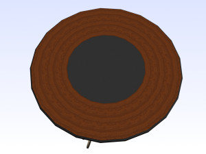 ROSEMONT COCKTAIL TABLE 3D Modell