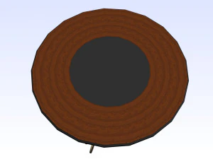 ROSEMONT COCKTAIL TABLE 3D Model
