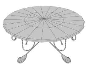 ROSEMONT COCKTAIL TABLE 3D Model