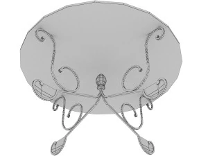 ROSEMONT COCKTAIL TABLE 3D Model