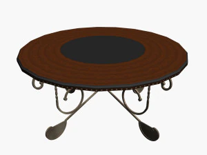 ROSEMONT COCKTAIL TABLE 3D Model