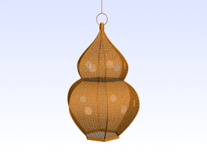 ISLAMIC LAMP 01 Modèle 3D