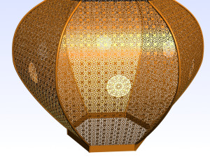 ISLAMIC LAMP 01 Modèle 3D