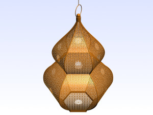 ISLAMIC LAMP 01 Modèle 3D