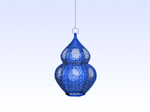 ISLAMIC LAMP 02 3D Model