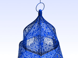 ISLAMIC LAMP 02 3D Model