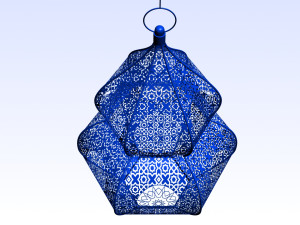 ISLAMIC LAMP 02 3D Model