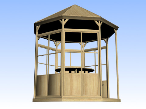 OUTDOOR FURNITURE 01 3D Model