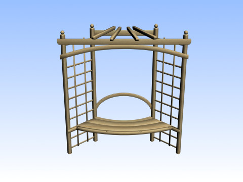 OUTDOOR FURNITURE 02 3D 모델