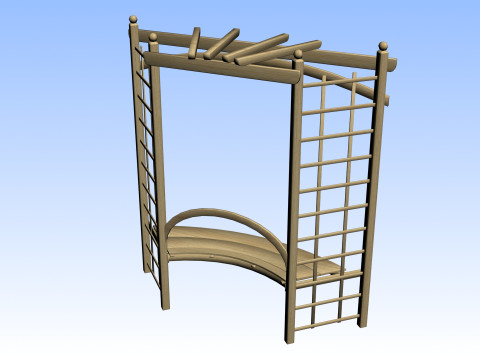 OUTDOOR FURNITURE 02 3D 모델