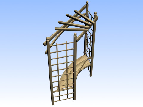 OUTDOOR FURNITURE 02 3D 모델