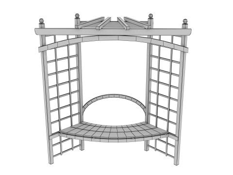 OUTDOOR FURNITURE 02 3D 모델