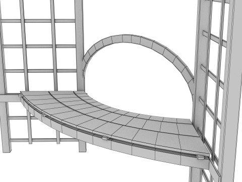 OUTDOOR FURNITURE 02 3D 모델
