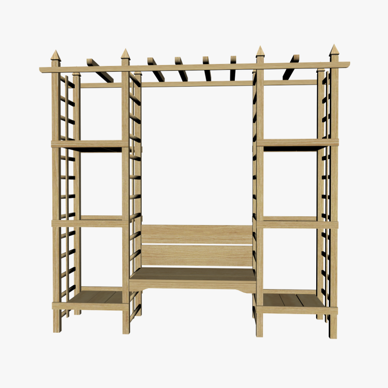 OUTDOOR FURNITURE 03 3D Model .c4d .max .obj .3ds .fbx .stl .blend 