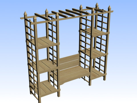 OUTDOOR FURNITURE 03 3D Model
