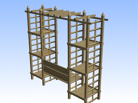 OUTDOOR FURNITURE 03 3D Model