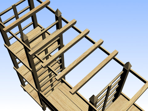 OUTDOOR FURNITURE 03 3D Model