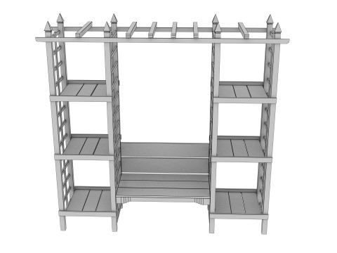 OUTDOOR FURNITURE 03 3D Model
