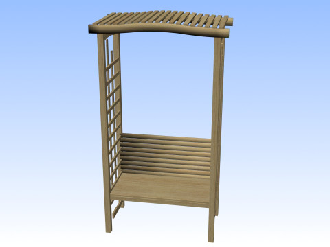 OUTDOOR FURNITURE 04 Model 3D