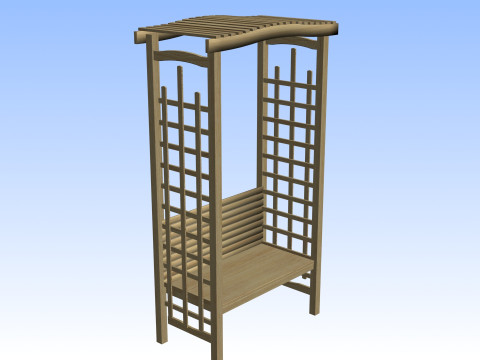 OUTDOOR FURNITURE 04 Model 3D