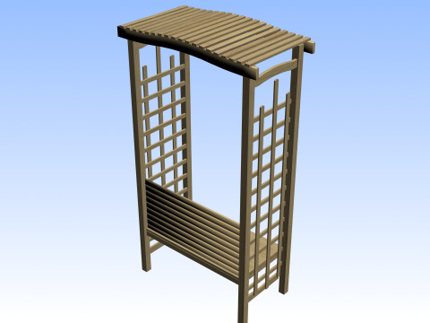 OUTDOOR FURNITURE 04 Model 3D