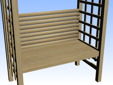 OUTDOOR FURNITURE 04 Model 3D