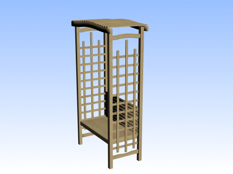 OUTDOOR FURNITURE 04 Model 3D