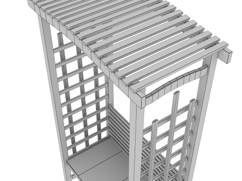 OUTDOOR FURNITURE 04 Model 3D