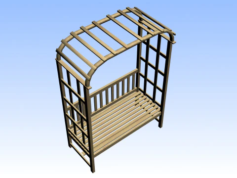 OUTDOOR FURNITURE 05 3D Model