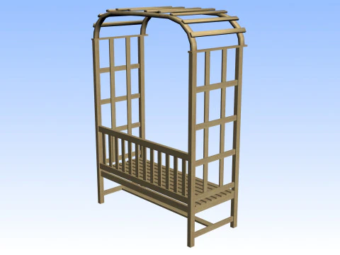 OUTDOOR FURNITURE 05 3D Model